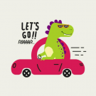 Dino Car Race