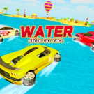 Water Slide Car Race - Water Surfing Stunts