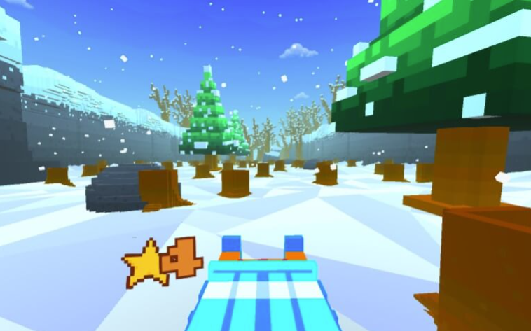 Snow Road 3D screenshot